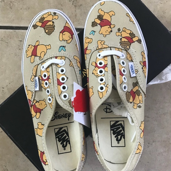 winnie the pooh vans womens size 8